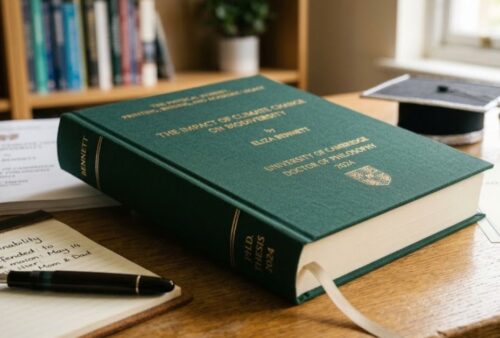 What to Consider Before Printing and Binding Your Thesis